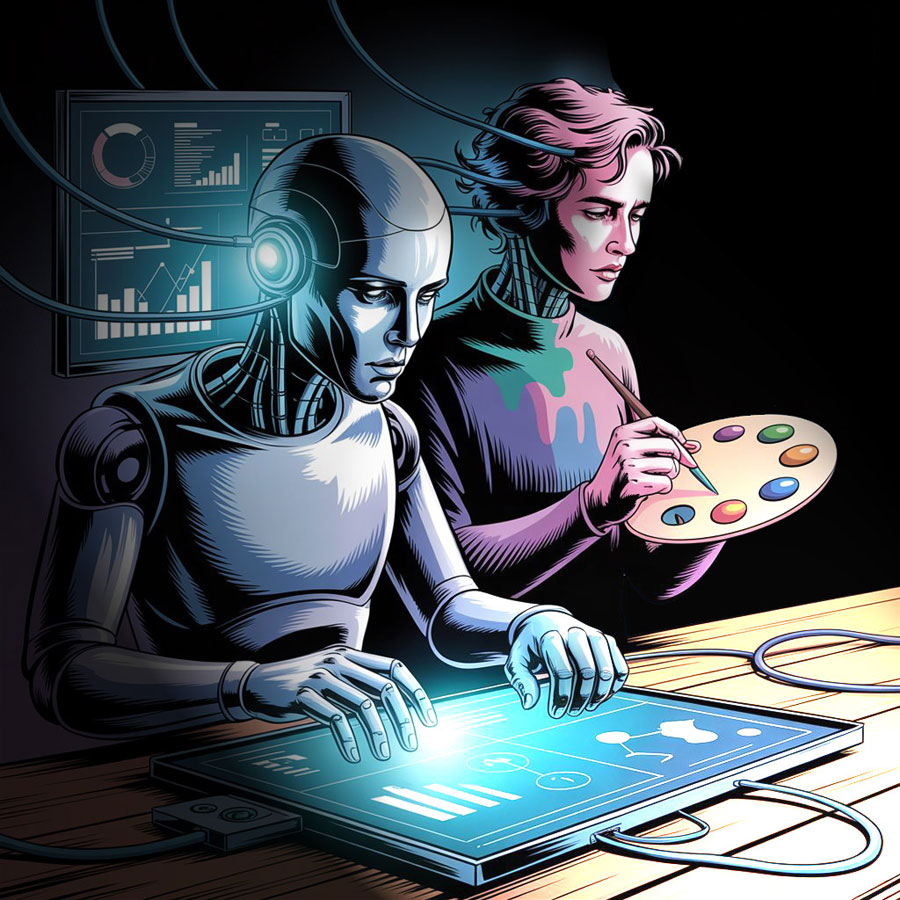 Танец под метроном. Алгоритм, Художник и Капитуляция Я